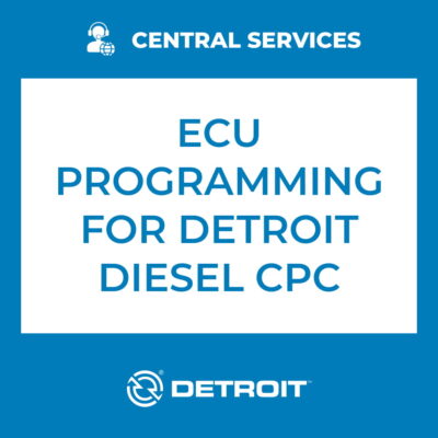 ECU Programming for Detroit Diesel CPC (1 "Coin" Required) (Central Services) - 70810052