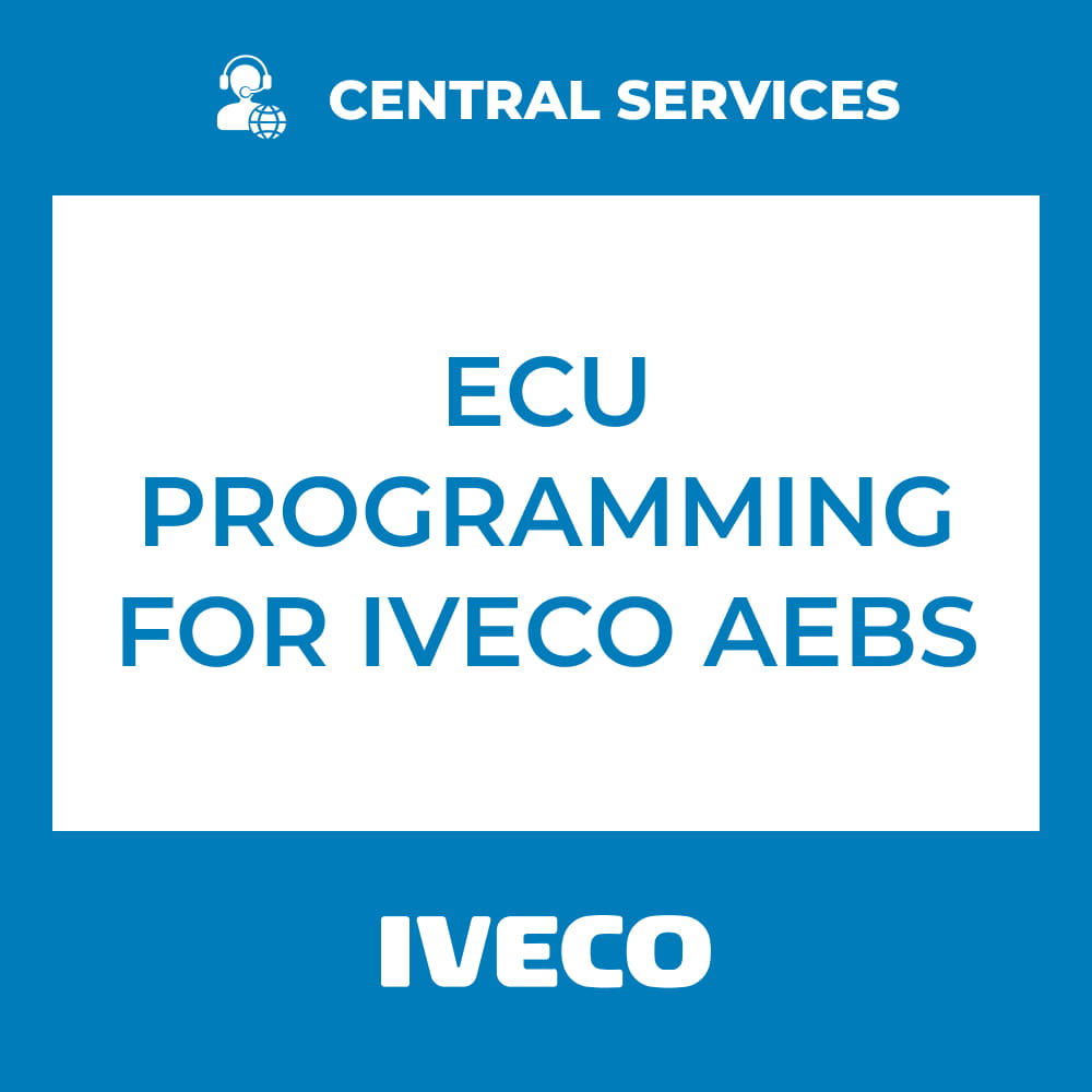 ECU Programming for Iveco AEBS (1 "COIN" REQUIRED) (Central Services) - 71101026