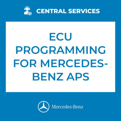 ECU Progamming for Mercedes-Benz APS (Central Services) - 71101022