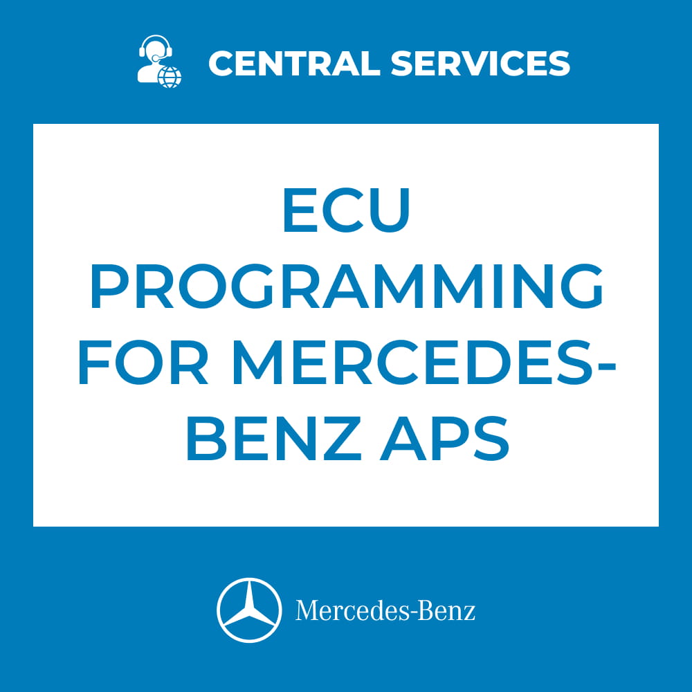 ECU Progamming for Mercedes-Benz APS (Central Services) - 71101022
