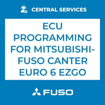ECU Progamming for Mitsubishi-Fuso Canter Euro 6 EZGO (Central Services) - 71101135