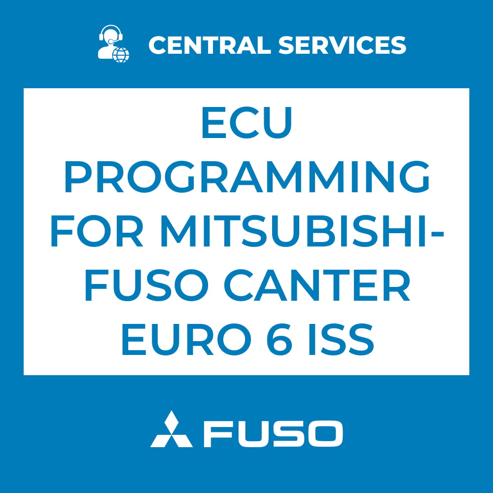 ECU Progamming for Mitsubishi-Fuso Canter Euro 6 ISS (Central Services) - 71101110