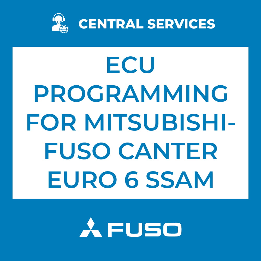 ECU Progamming for Mitsubishi-Fuso Canter Euro 6 SSAM (Central Services) - 71101108