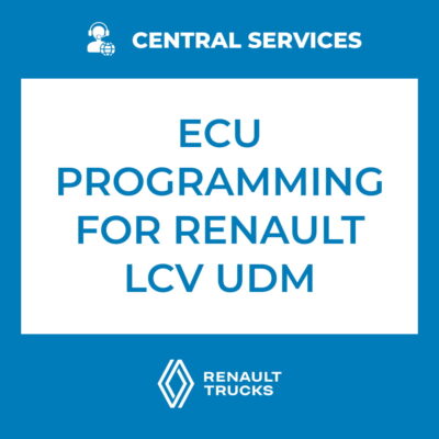 ECU Progamming for Renault LCV UDM (Central Services) - 71101042