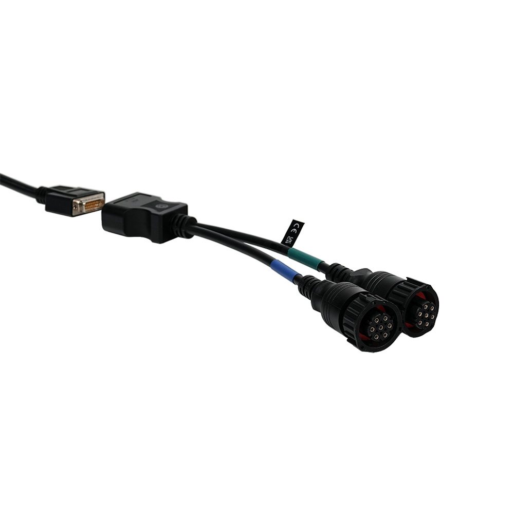 Round Diagnostics Cable for Linde, 7 Pins - JDC571.9